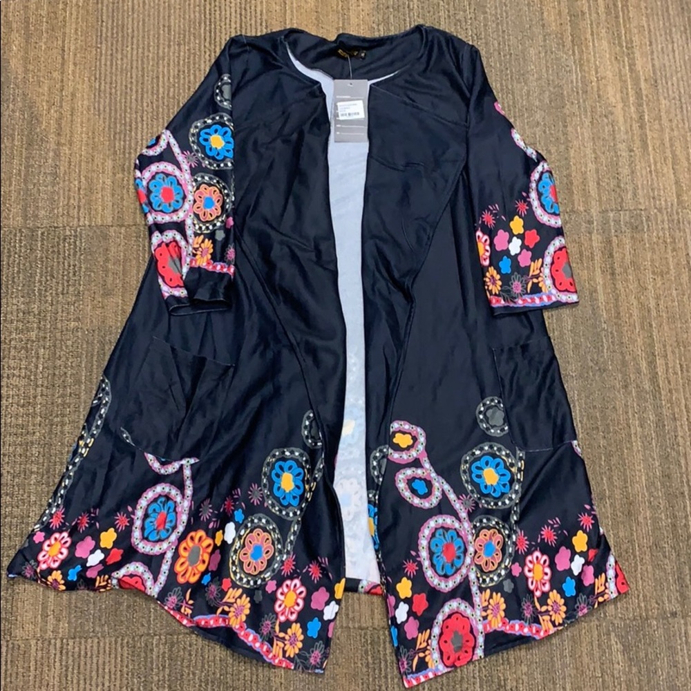 Duster with pockets